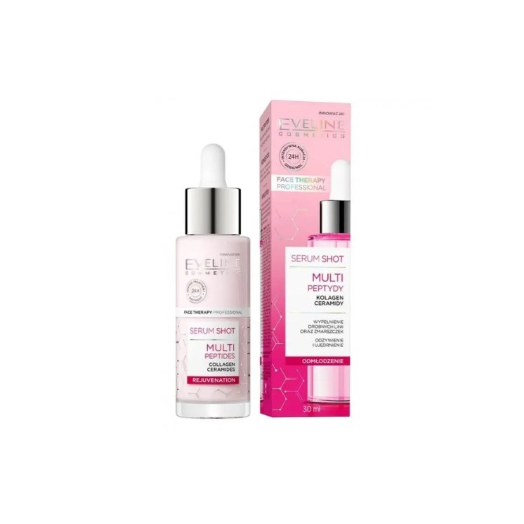 Eveline Serum Shot Multi Rejuvenating Peptides Face Serum 30 ml