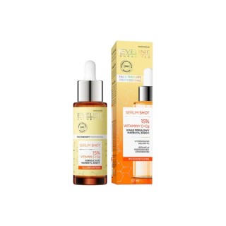 Eveline Serum Shot Illuminating Treatment for face, neck and cleavage 15% Vitamin C+Cg 30 ml