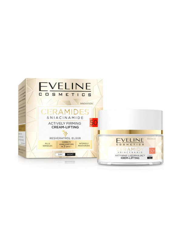 Eveline Ceramides Actively Firming Face Lifting Cream 50+ 50 ml