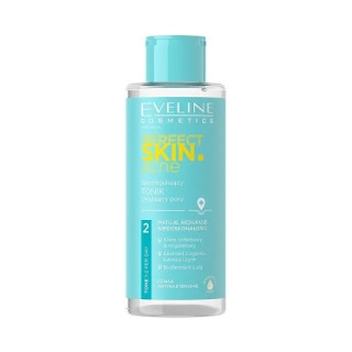 Eveline Perfect Skin Acne seboregulating face tonic that narrows pores 200 ml