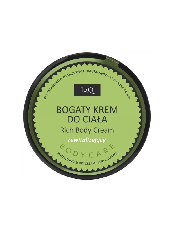 LaQ Króliczka rijke bodycrème Kiwi en druiven 200 ml