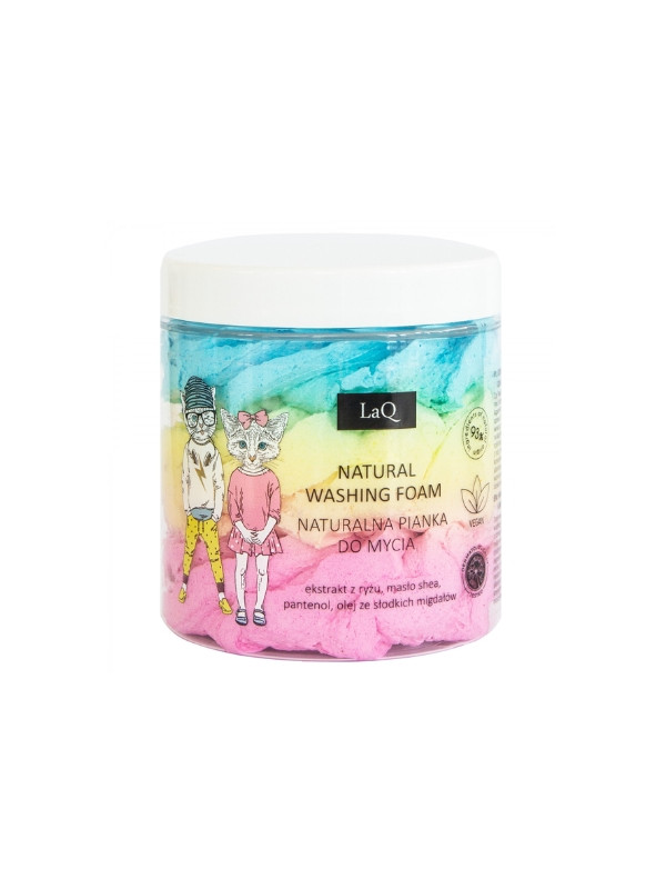 LaQ 3-kleuren handwasschuim voor kinderen Bubble Gum 100 g