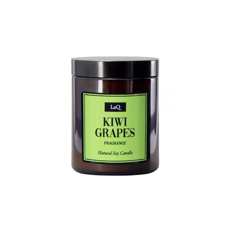 LaQ Kiwi and Grapes soy candle 180 ml