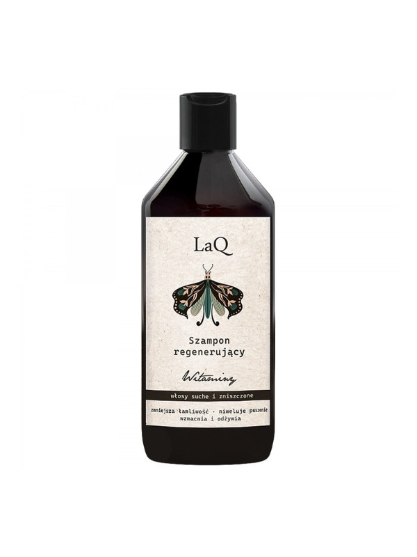 LaQ regenerating hair shampoo with vitamins 300 ml