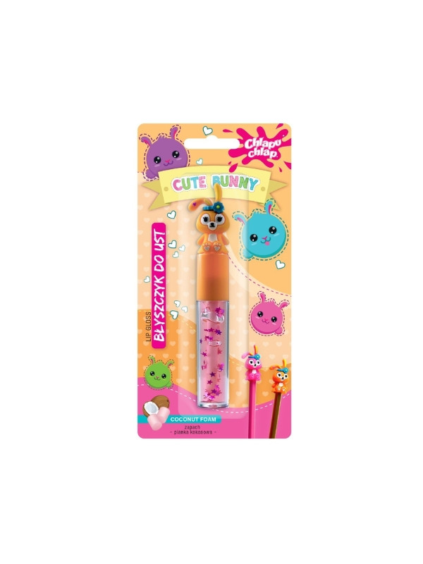 Chlapu Chlap Cute Bunny Lip Gloss Coconut Foam 7 ml