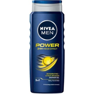 NIVEA MEN Power Fresh Effect Duschgel 500 ml