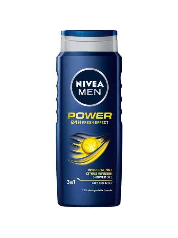 NIVEA MEN Power Fresh Effect Douchegel 500 ml