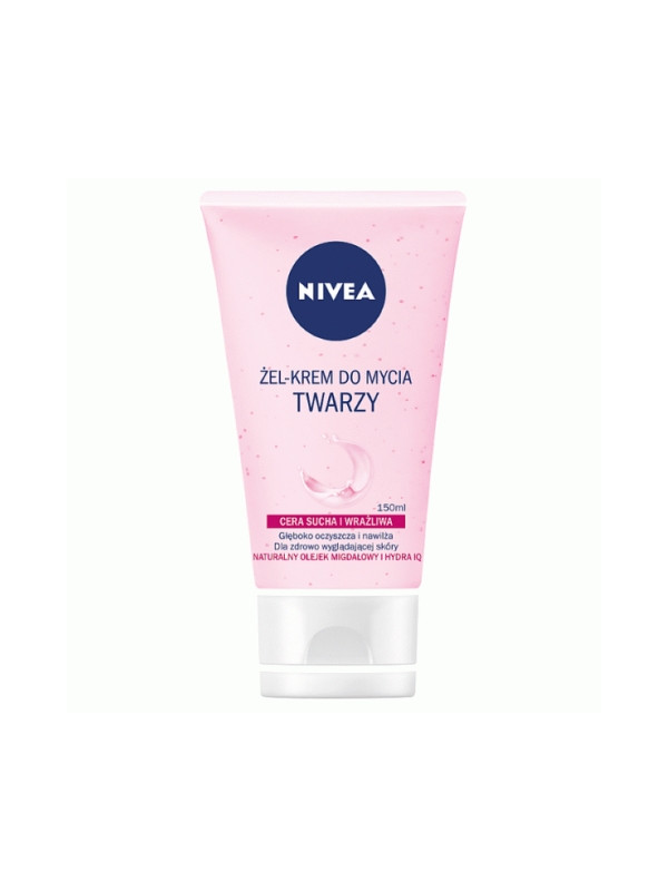 Nivea Gezichtswasgel-crème voor de droge en gevoelige huid 150 ml