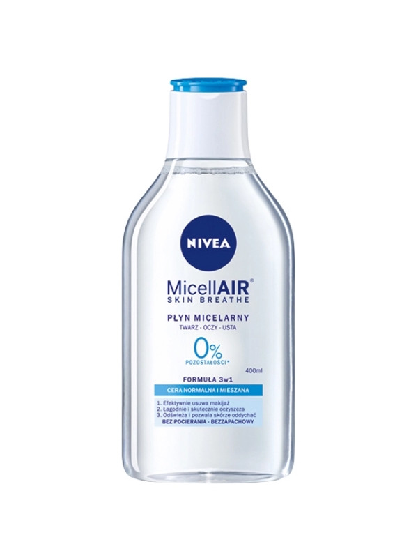 Nivea MicellAIR Micellar face fluid for normal and combination skin 400 ml