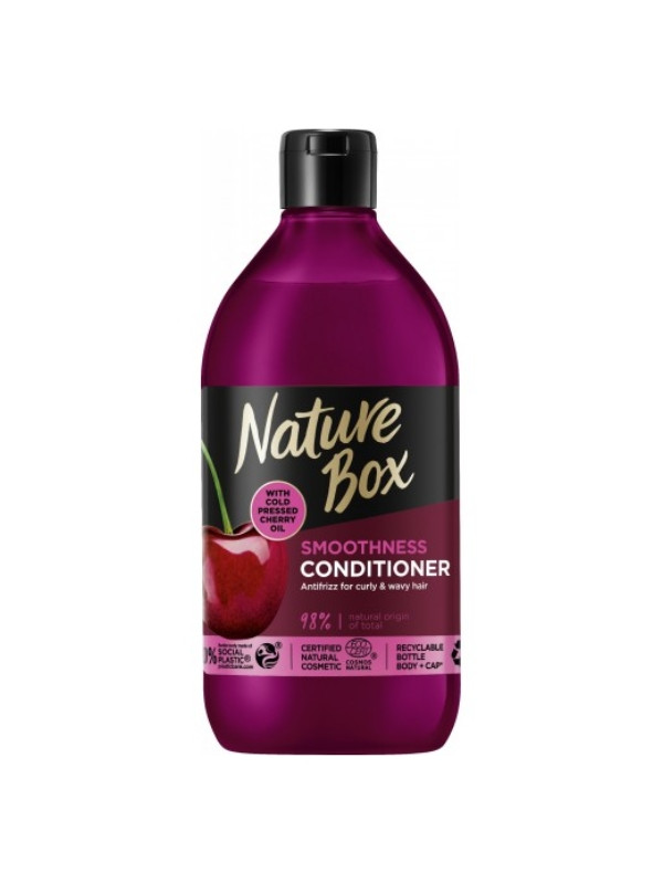 Nature Box Hair conditioner with cherry oil 385 ml