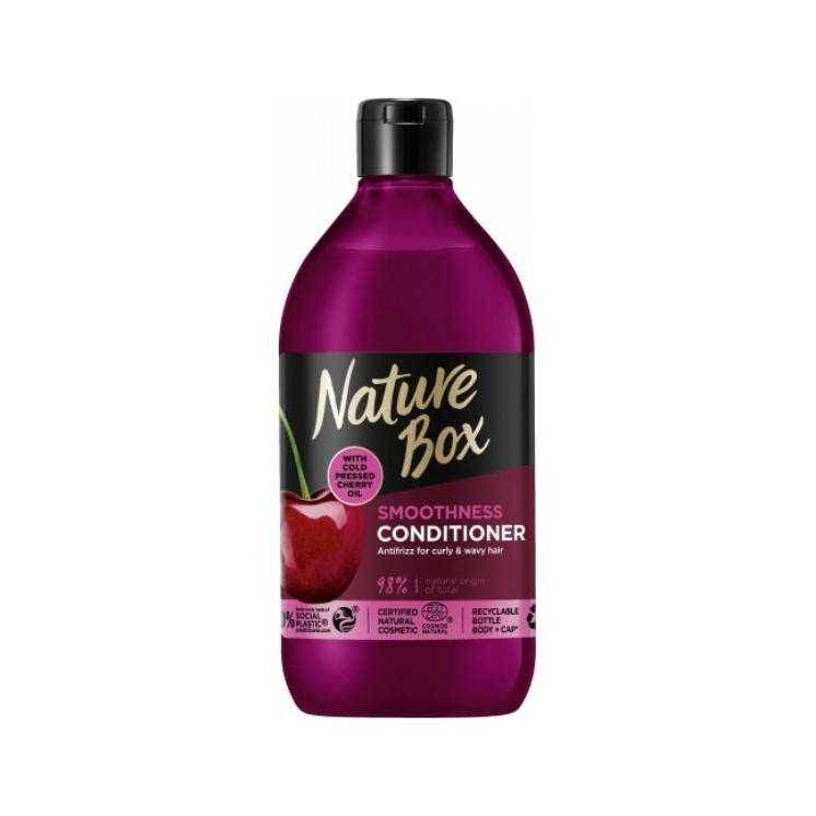 Nature Box Hair conditioner with cherry oil 385 ml