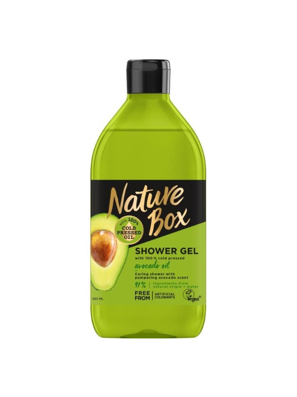 Nature Box Douchegel met avocado-olie 385 ml