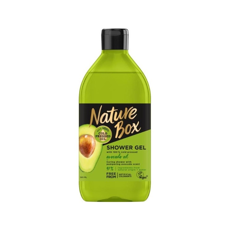 Nature Box Shower gel with avocado oil 385 ml