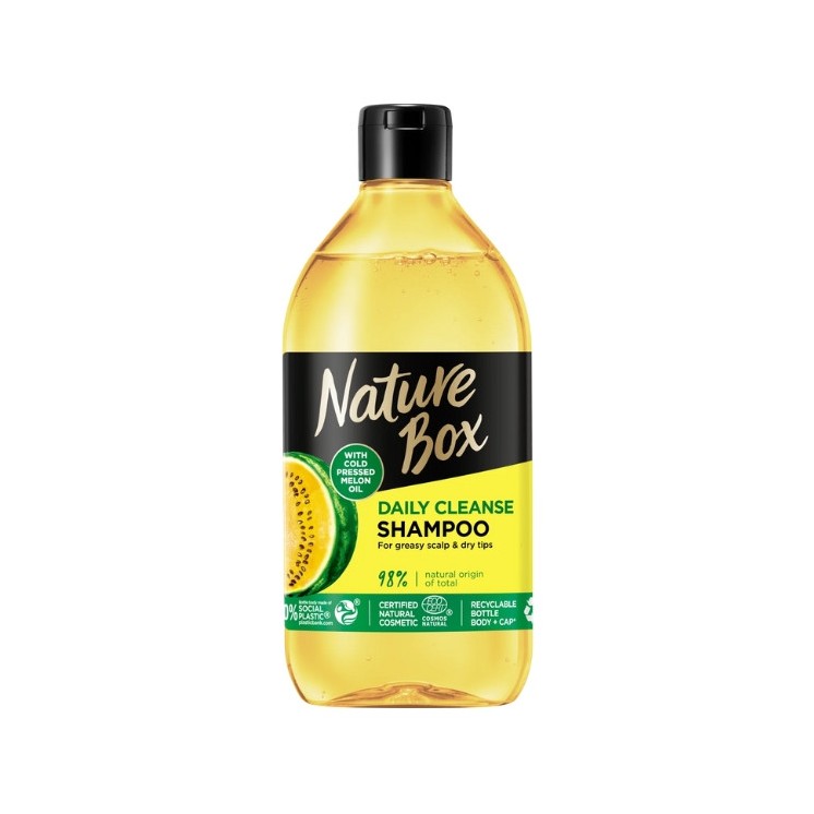 Nature Box Hair shampoo with Melon oil 385 ml