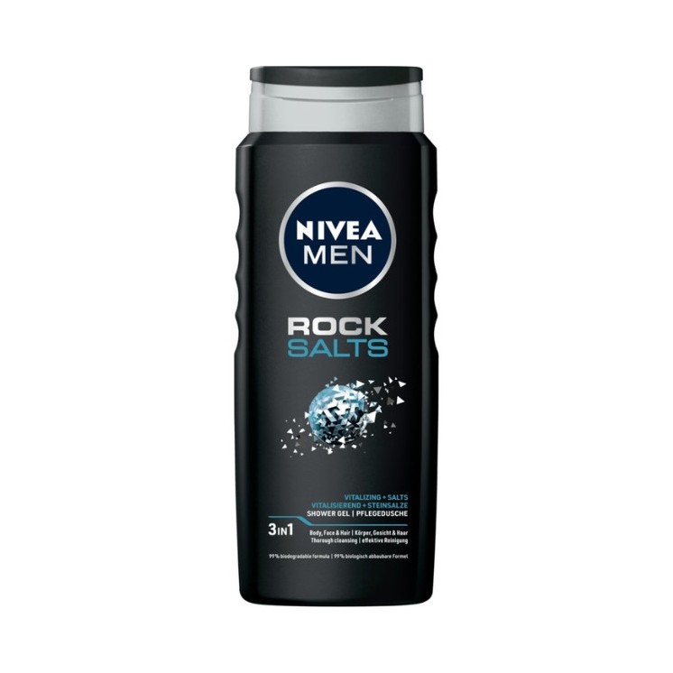 NIVEA MEN Rock Salts Shower Gel 500 ml