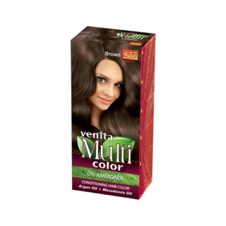 Venita Multi Color Haarfärbemittel /4.17/ Braun 50 ml