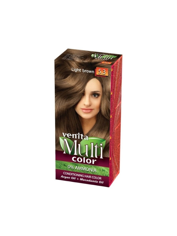 Venita Multi Color Haarverf / 5 / Lichtbruin 50 ml