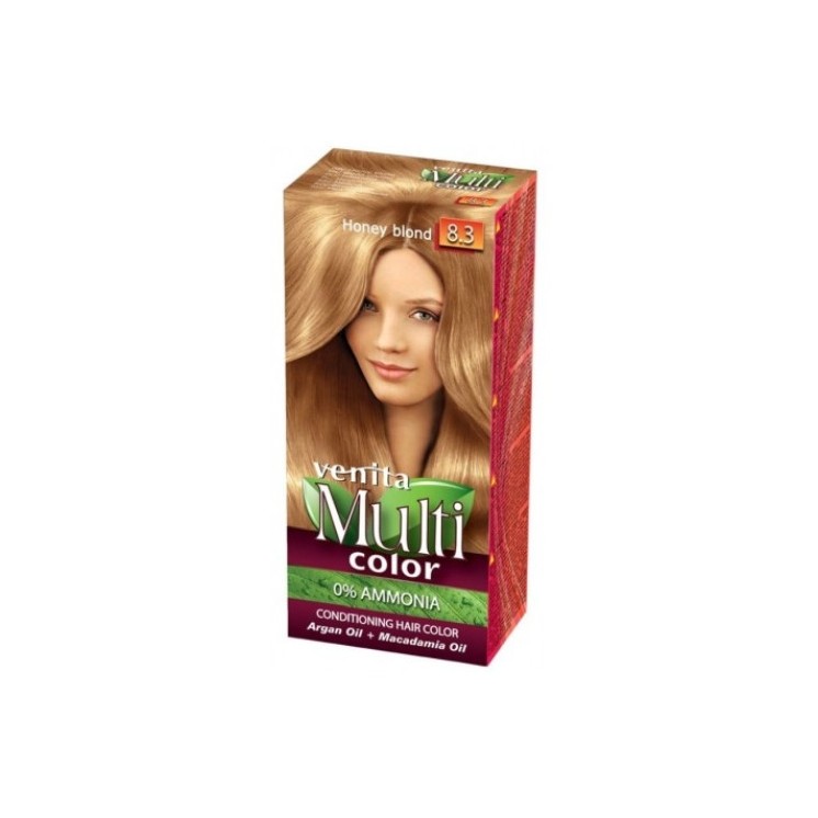 Venita Multi Color Haarverf /8.3/ Blond 50 ml