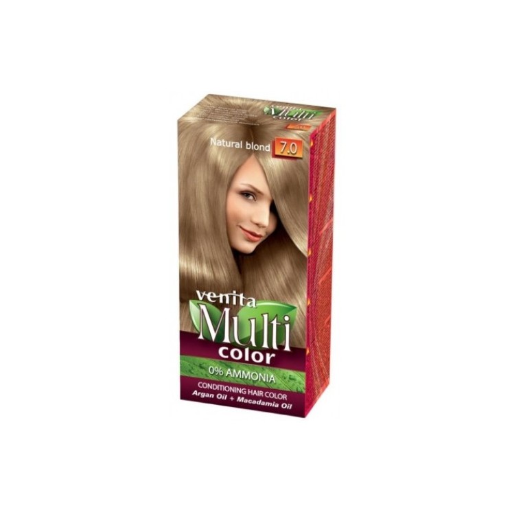 Venita Multi Color Hair dye /7.0/ Natural Blond 50 ml