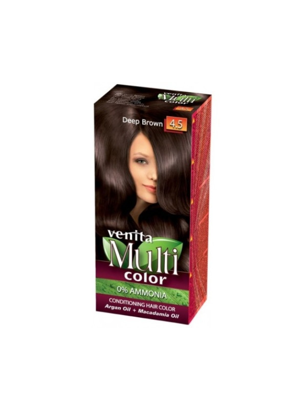 Venita Multi Color Haarfärbemittel /4. 5 / Dunkelbraun 50 ml