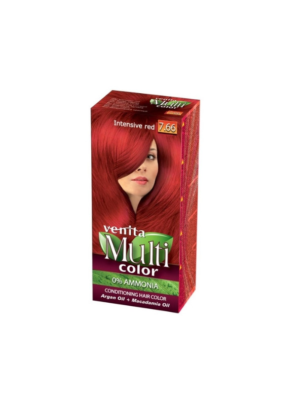 Venita Multi Color Haarfärbemittel /7,66/ Intensives Rot 50 ml