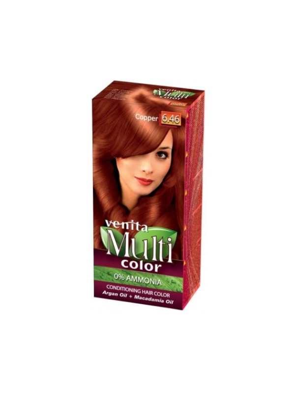 Venita Multi Color Haarverf /6.46/ Koper 50 ml