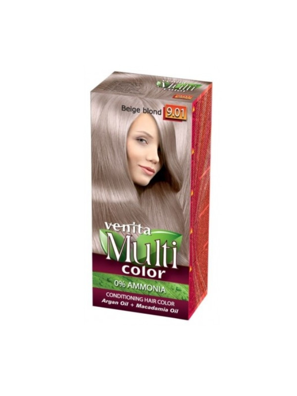 Venita Multi Color Haarfärbemittel /9.01/ Blond 50 ml