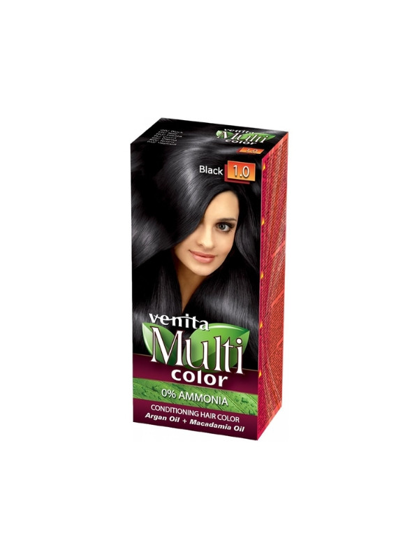 Venita Multi Color Haarfärbemittel /1.0/ Schwarz 50 ml