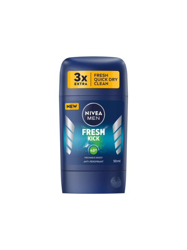 Nivea Men Fresh Kick Antitranspirant Stick 50 ml