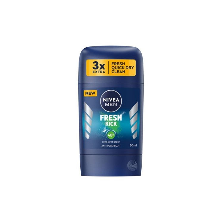 Nivea Men Fresh Kick Antiperspirant stick 50 ml