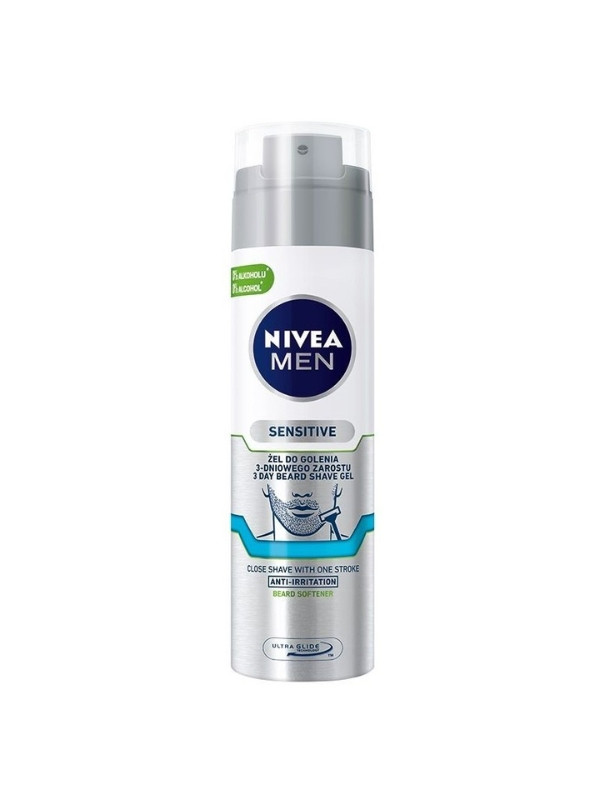 Nivea Men Shaving gel for 3-day beard 200 ml