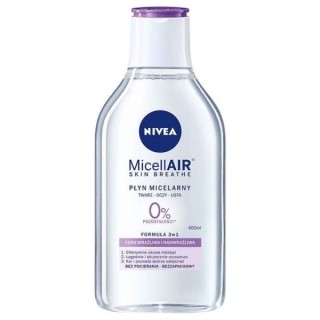 Nivea MicellAIR Mizellenflüssigkeit für das Gesicht Empfindliche und überempfindliche Haut 400 ml