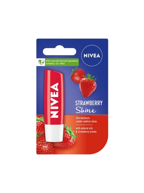 Nivea Protective Lipstick Strawberry Shine 4.8 g