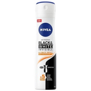 Nivea Black & White Ultimate Impact Spraydeodorant 150 ml