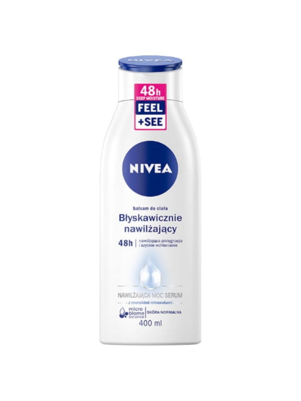 Nivea Sofort feuchtigkeitsspendende Körperlotion 400 ml