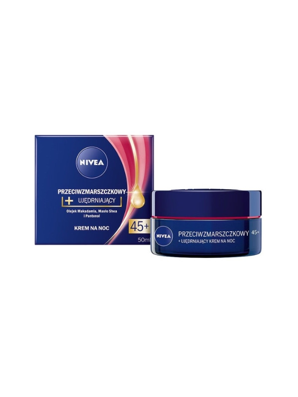 Nivea Antirimpel + Verstevigende Nachtgezichtscrème 45+ 50 ml