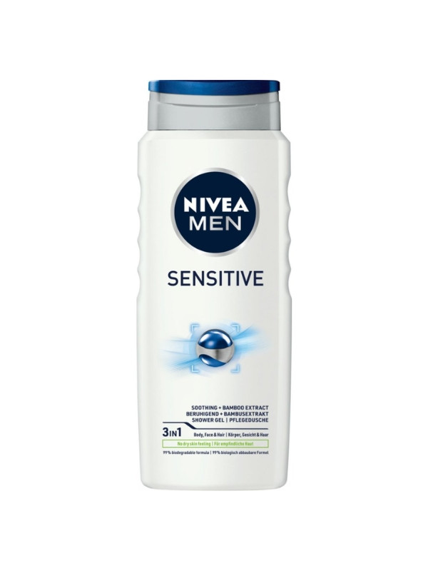 NIVEA MEN Sensitive Duschgel 500 ml