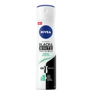 Nivea Spraydeodorant Black & White Invisible Fresh 150 ml