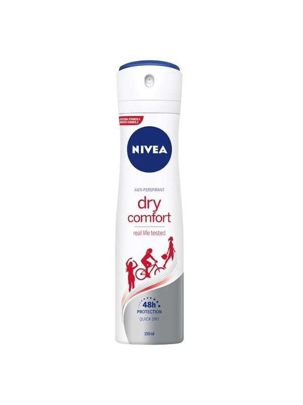 Nivea Dry Comfort Spraydeodorant 150 ml