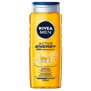 NIVEA Men Active Energy Douchegel 500 ml