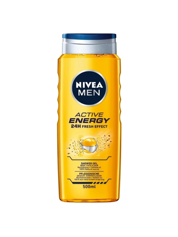 NIVEA Men Active Energy Duschgel 500 ml