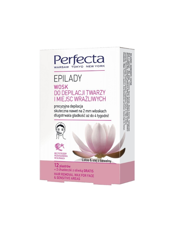 Dax Perfecta Epilady Wax for depilation of the face and sensitive areas, 12 pieces