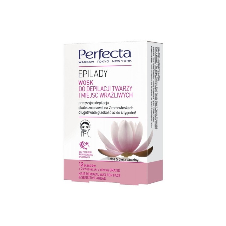 Dax Perfecta Epilady Wax for depilation of the face and sensitive areas, 12 pieces