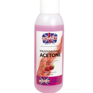 Ronney Professional Nail Aceton Strawberry 500 ml