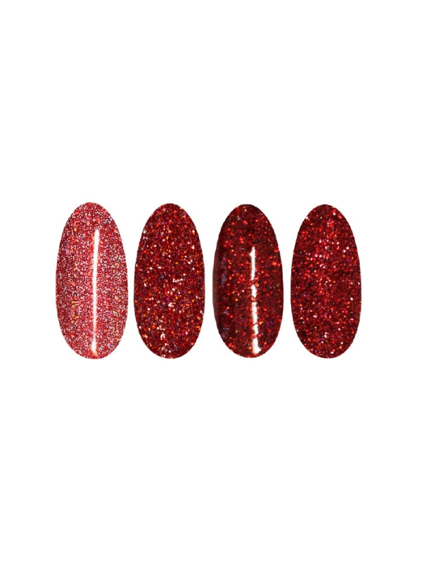 Ronney Nagelpoeder Holo Effect /17/ Rood