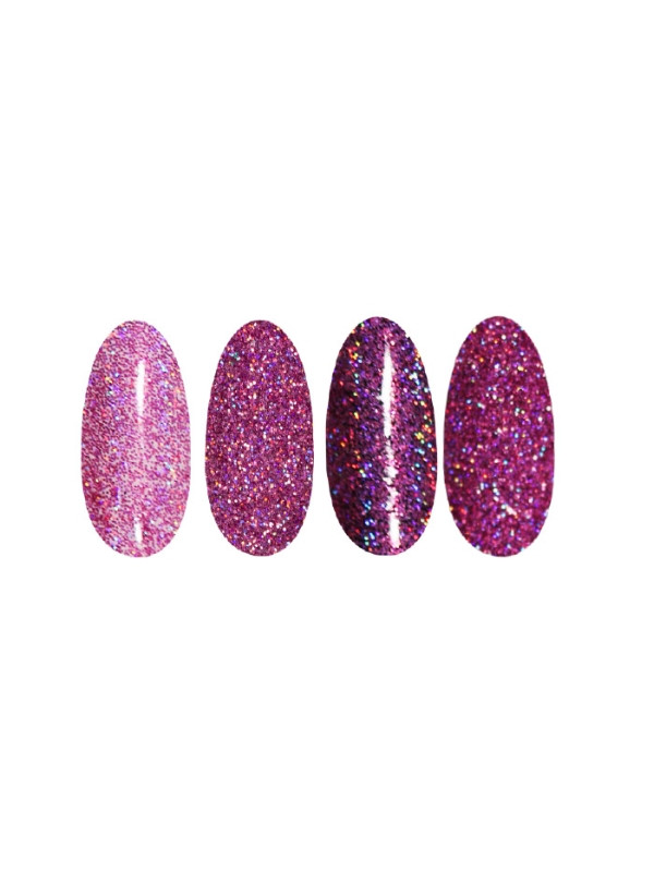 Ronney Holo Effect Nagelpulver /22/ Rosa und Blau