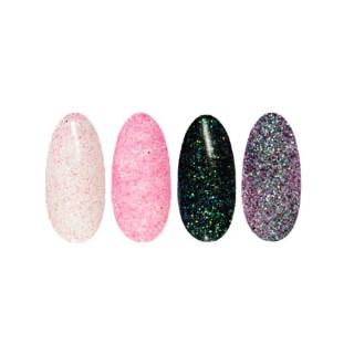 Ronney Glitter Nagelpulver /32/ Pink