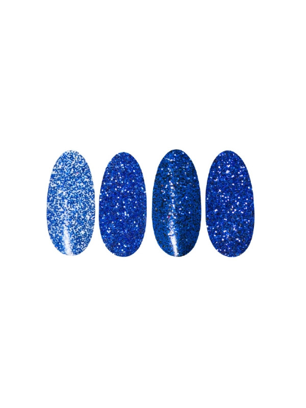 Ronney Glitter nagelpoeder /34/ Blauw