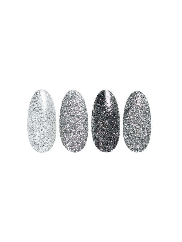 Ronney Glitter Nagelpulver /37/ Silber