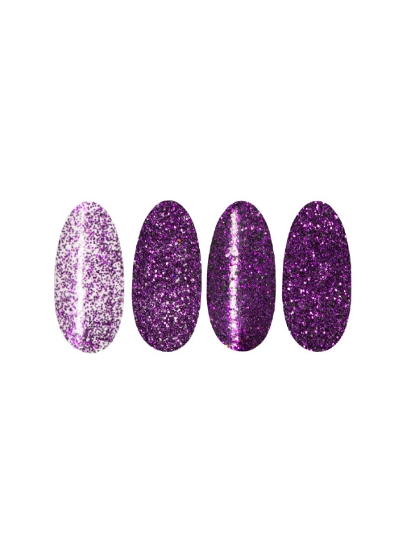 Ronney Glitter nagelpoeder /40/ Paars